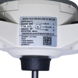 Fan Motor for Mini Split Outdoor Unit Ductless AC System ZKFN-40-8-1L 202400310152, 11002015000041 
