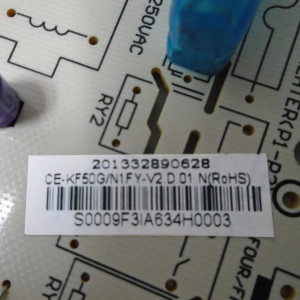 Pc Board For Ecox Split Indoor Unit CE-KF50G/N1FY-V2.D.01.NK2.1 RoHS 201332890628 17122000009285 
Fits: MSV-18CR