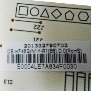 Pc Board For Ecox Split Indoor Unit CE-KF48G/N1Y-R1(B8).D.01.NK2.10 RoHS 17122000009858 / 201332790702 / 202302130835
Fits: MSH-18-CR NACM018C18B