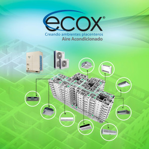 ecox ACUB15CA Cortina de Aire de 150 cm, 110 V, 60 Hz, 1 Ph, 175 W. Para uso Residencial o Comercial