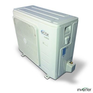Unidad Cond. Descarga Horizontal 36.000btu Compatible con R410A, 230v/60hz/1ph Ecox Inverter Eihcu036cxxb (Solo Con Eihptc036cxxb / Eih4wc36cxxb / Eihfcu036cxxb)