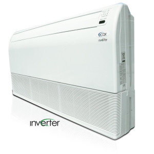 Consola Piso-Techo 60.000btu Compatible con R410A, 230v/60hz/1ph Ecox Inverter Eihptc060cxxb (Solo Con Eihcu060cxxc)