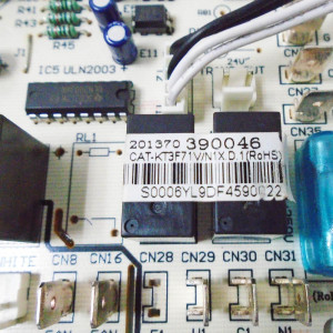 Tarjeta Control Unidad Interna Ecox CAT-KT3F71V/N1X.D.1 RoHS 201370390046 17123000000061 
Sirve: NHU060C10B